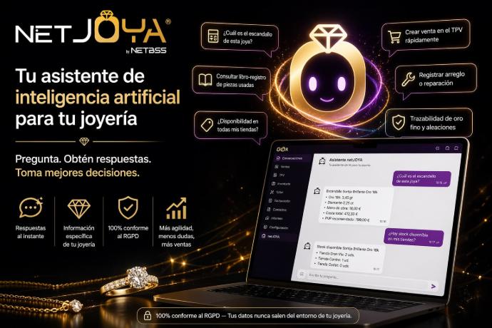 netJOYA Asistente inteligencia artificial dentro de Odoo
