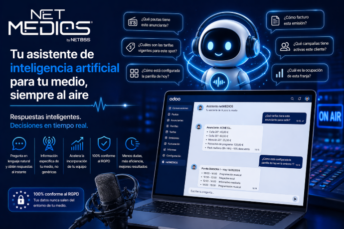 netMEDIOS Asistente de inteligencia artificial