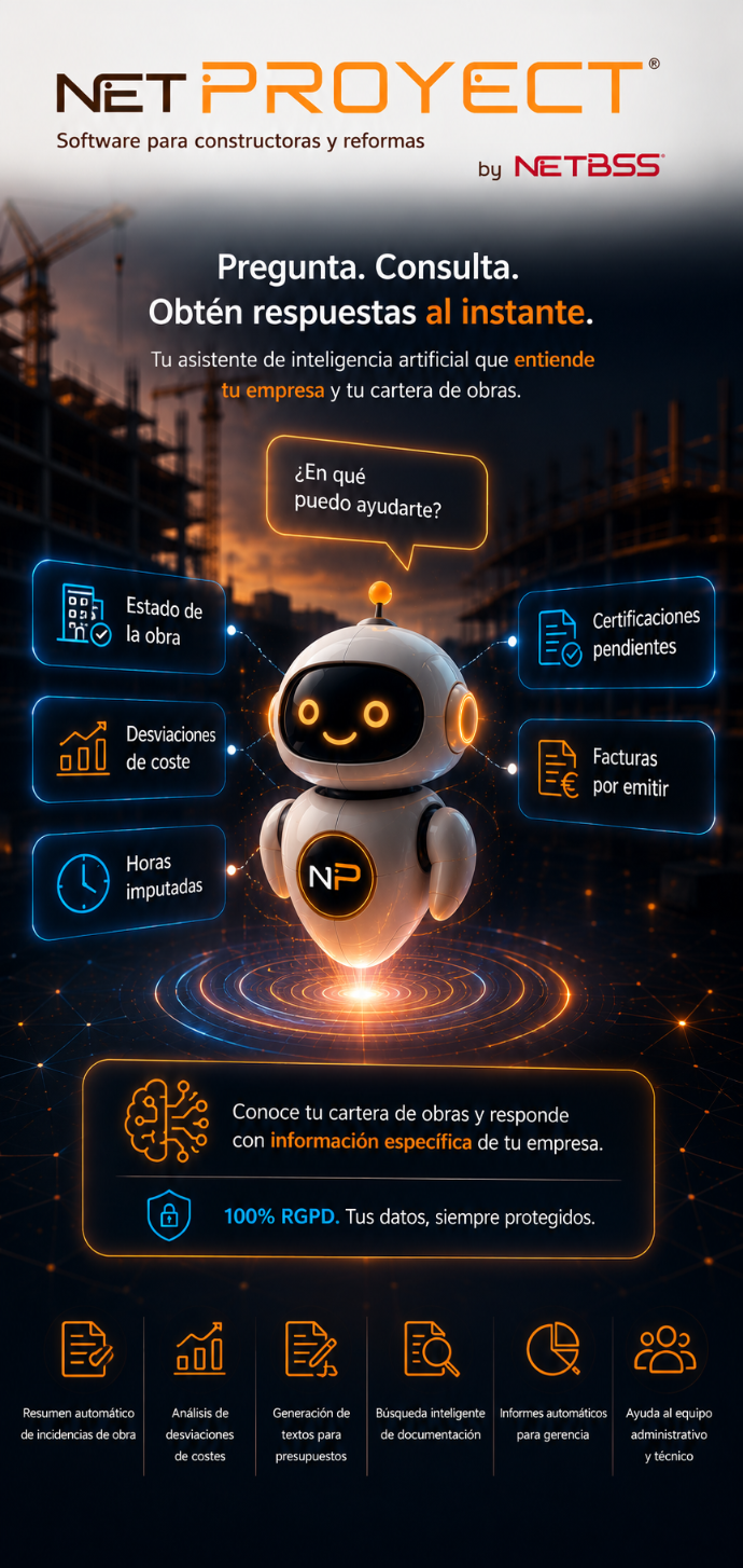 inteligencia artificial dentro de Odoo para netPROYECT